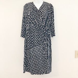 Nice Lane Bryant dress with asymmetrical pattern